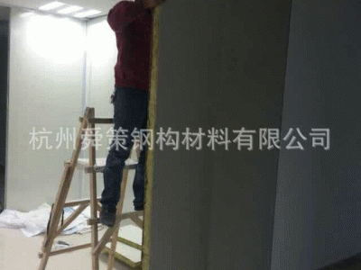 杭州舜策厂家防火岩棉板供应彩钢板阳光瓦FRP采光瓦