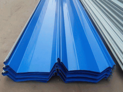 屋面470/760/820角驰单层彩钢瓦现场压制来料加工颜色尺寸定制