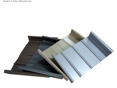 厂家彩钢压型板 屋顶树脂 屋面铁皮隔热彩钢瓦 铝镁锰瓦楞板