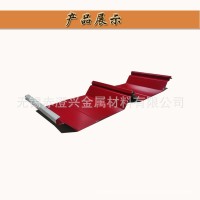 建筑厂房YX51-410-820型号 屋面彩钢板 可订颜色聚酯氟碳漆彩钢瓦