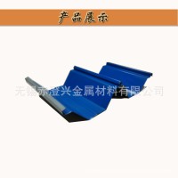 YX92-300-600型号 角驰屋面彩钢瓦 直立锁边彩钢板 聚酯氟碳喷漆