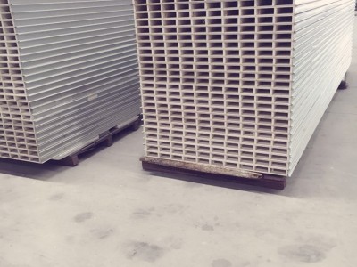 厂家直销中空玻镁吊顶彩钢板、净化板