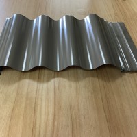 雷克萨斯奔驰4S店专用铝镁锰合金铝波纹板横铺装圆波纹波浪墙面板