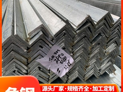 佛山热轧镀锌角钢40 角铁50*50 热镀锌角钢/角铁基站铁塔型材批发