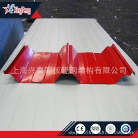 上海外贸出口 彩钢压型板 彩钢板搭建 活动房材料 彩钢瓦楞单板