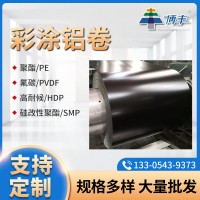 现货聚酯氟碳涂层彩涂铝卷板工程建筑用光铝板 铝镁锰板厂家供应