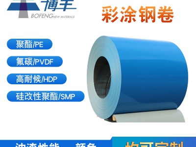 热镀锌彩涂卷彩涂板彩钢卷彩钢板 印花板厂家 可分条开平冲孔拉伸