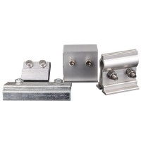 彩钢瓦光伏支架夹具抗风瓦夹 彩钢瓦抗风夹具直立锁边夹扣锁具