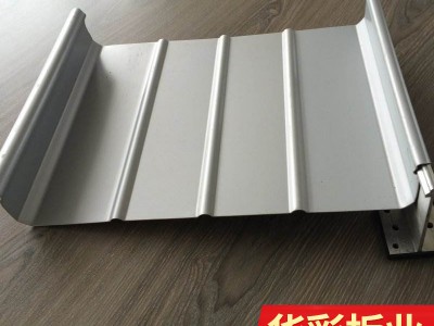 山东氟碳65-430铝镁锰合金屋面板 铝镁锰屋面直立锁边 氟碳彩铝板