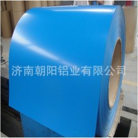 厂家直销聚酯彩涂铝卷 聚酯氟碳彩色铝板 任意颜色的彩涂铝卷铝带