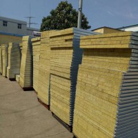 双铁皮 彩钢岩棉复合板 活动板房 材料