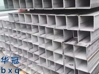 厂家 304不锈钢焊管 表面无瑕疵高亮度 304不锈钢方管