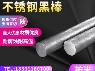现货供应不锈钢圆棒 黑棒 304青山黑棒 可零切