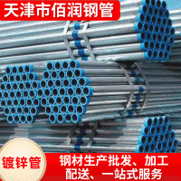 加工出口镀锌方管车丝镀锌管管箍管帽截尺涂油打包布倒角平头加工