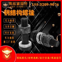 10.9S级钢结构连接螺丝高强度钢结构螺栓GB1228钢结构大六角螺栓