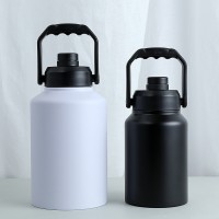 跨境直供大容量128oz太空壶304不锈钢64oz运动水壶保温保冷冰桶