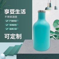 2022新款不锈钢真空酒壶 大容量保温杯现代休闲户外运动瓶