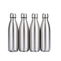 新品户外便携保温水瓶双层不锈钢保温杯批发运动瓶可乐瓶可印logo