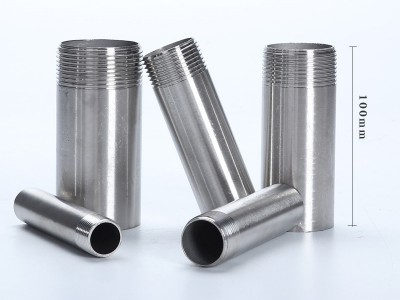 不锈钢单头外丝管304材质焊接不锈钢单头外丝5厘米-2米长4分6分