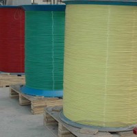 PET镀锌铁丝装订线 背扣铁丝 尼龙包胶0.95mm环保