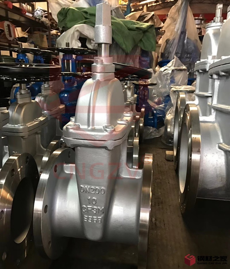 不锈钢软密封闸阀 国重阀门 水利法兰闸阀 DN200