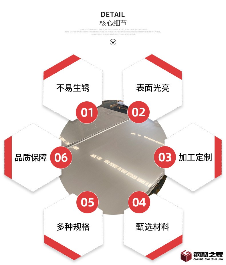现货供应304不锈钢板310s不锈钢冷轧板 镜面板可拉丝贴膜