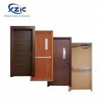 UL美标木质防火门1.5小时烤漆防火门实木复合免漆防火门源头厂家