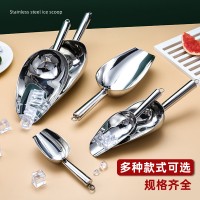 厂家直供 无磁不锈钢冰铲 面粉铲 瓜子铲 谷物铲冰块铲 多用铲
