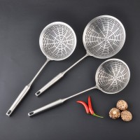 不锈钢漏勺家用厨房捞饺子面大漏勺油炸漏网焯水过滤笊篱