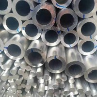 6061铝管现货铝合金圆管切割 铝合金方管铝方管型材加工矩形管