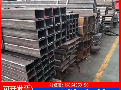 厂家直供冷拔无缝钢管铁路轨道用Q235B方矩管大口径厚壁无缝方管