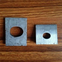 方斜垫铁 调整垫铁 机床垫铁 斜铁 平垫铁楔形钢板不锈钢垫片现货