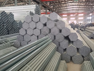 镀锌管热镀锌圆管消防管大棚镀锌钢管穿线管批发现货JDGKBG无缝