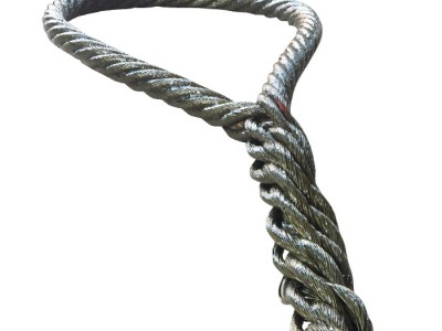 光面涂油 多股编制钢丝绳 双头扣起吊用钢丝绳插编索具编花可加