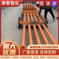 内外涂塑钢管内外环氧粉末防腐钢管丝扣连接直缝消防涂塑钢管