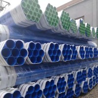 山东聊城涂塑钢管供应dn50钢塑复合管保温管批发给排水用规 格全