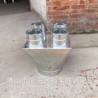 加工通风管道 集气罩 吸尘器 镀锌圆管 防雨帽任何尺寸