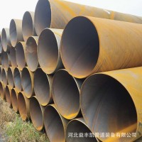 厂家长期供应国标螺旋钢管大口径厚壁螺旋焊管钢护筒污水处理钢管