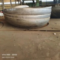 大口径碳钢封头管帽 半球性椭圆碳钢封头 压力封头不锈钢封头