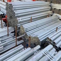 镀锌无缝管 圆管空心圆管消防热镀锌水管穿线钢管 厂家供应