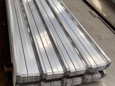 厂家批发不锈钢彩钢瓦装饰压型波纹波浪板厂房屋顶304不锈钢瓦