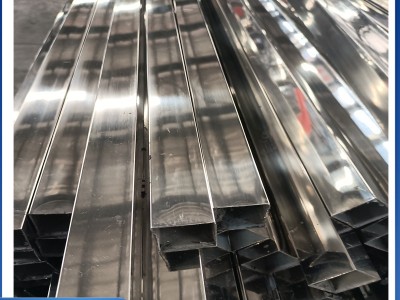 天津 201不锈钢矩形管25*13栏杆扶手防盗网围栏不锈钢装饰方矩管