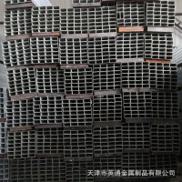厂家批发 扁口径矩形管 异型方矩管冲孔 按图纸 价格优惠