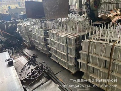 预埋件厂家批发广东预埋板钢板幕墙铁板桥梁钢筋建筑热镀锌加工
