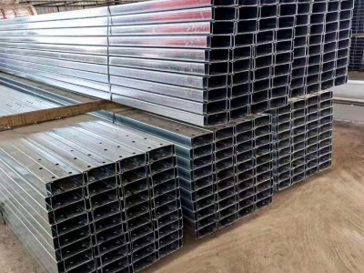 厂家现货批发C型钢 热镀锌c型钢钢结构屋面檩条墙面镀锌c 型钢