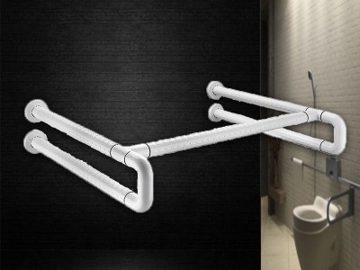 晟悦 304不锈钢无障碍扶手ABS残疾人卫生间浴室马桶安全扶手
