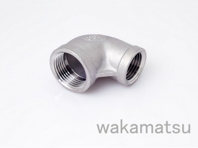 厂家批发90°等径弯头 不锈钢卫生弯头 不锈钢丝扣管件