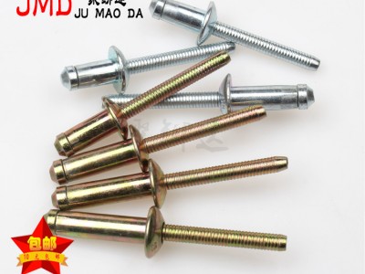 专业生产钢结构铆钉 不锈钢抽芯拉铆钉结构型镀锌海马钉规格可选
