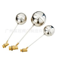 黄铜浮球阀 水位水箱螺纹液位控制 不锈钢水塔开关 4分15现货批发