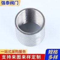 厂家直营304不锈钢管内丝接头内牙圆管直接内螺纹水管直通4分6分